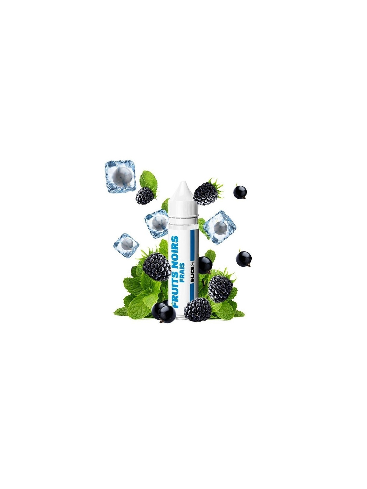 E LIQUIDE FRUITS NOIRS FRAIS 50ML - D'LICE--alavape.com