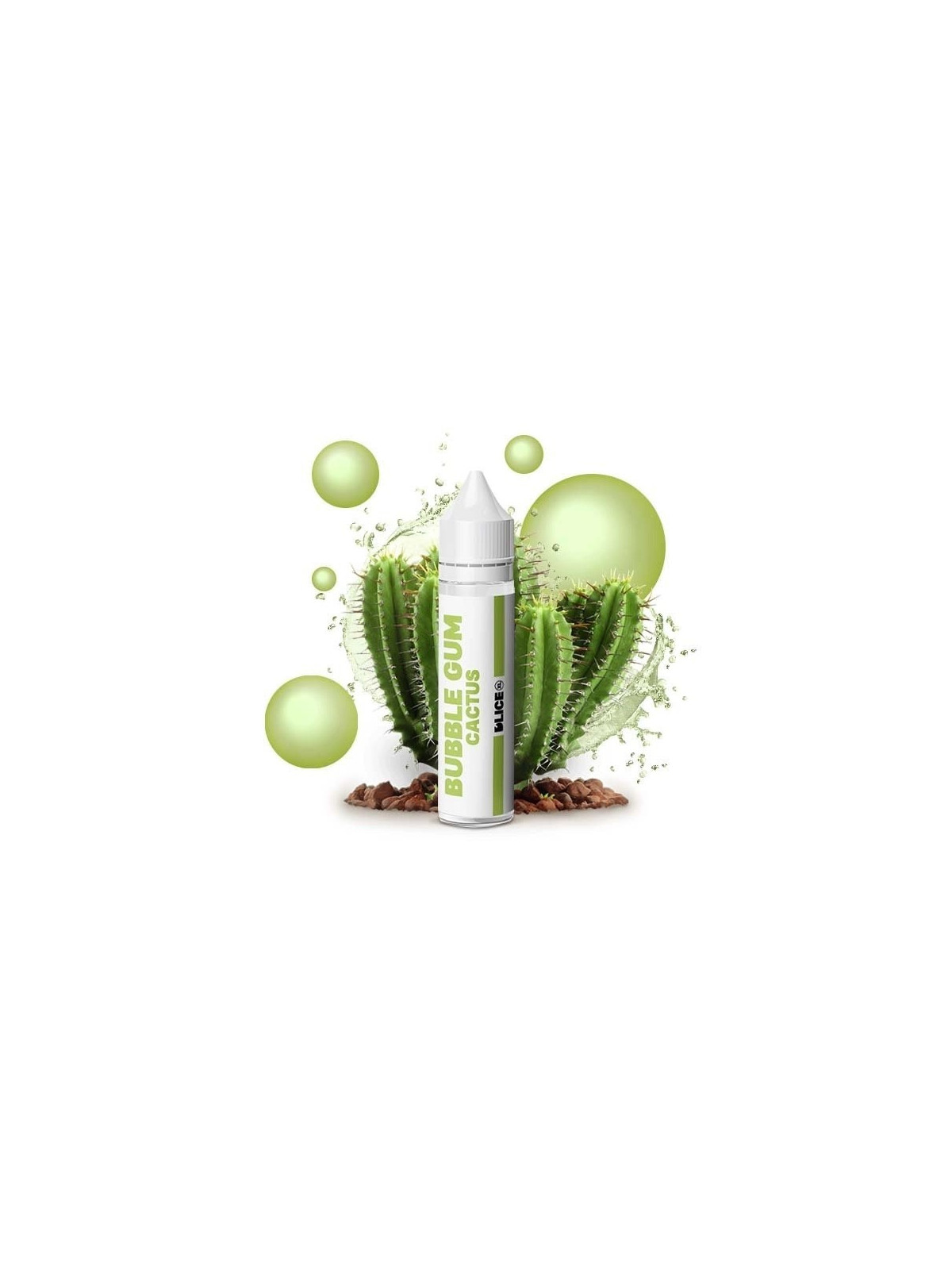 E LIQUIDE BUBBLE GUM CACTUS 50ML - D'LICE--alavape.com