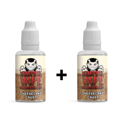 CHEESECAKE CRUST CONCENTRE 30ML VAMPIRE VAPE 1 acheté 1 offert--alavape.com