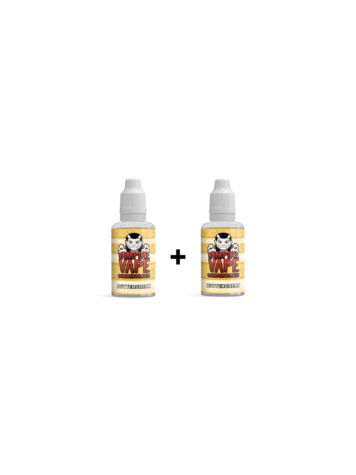 BUTTERCREAM CONCENTRE 30ML VAMPIRE VAPE 1 acheté 1 offert--alavape.com