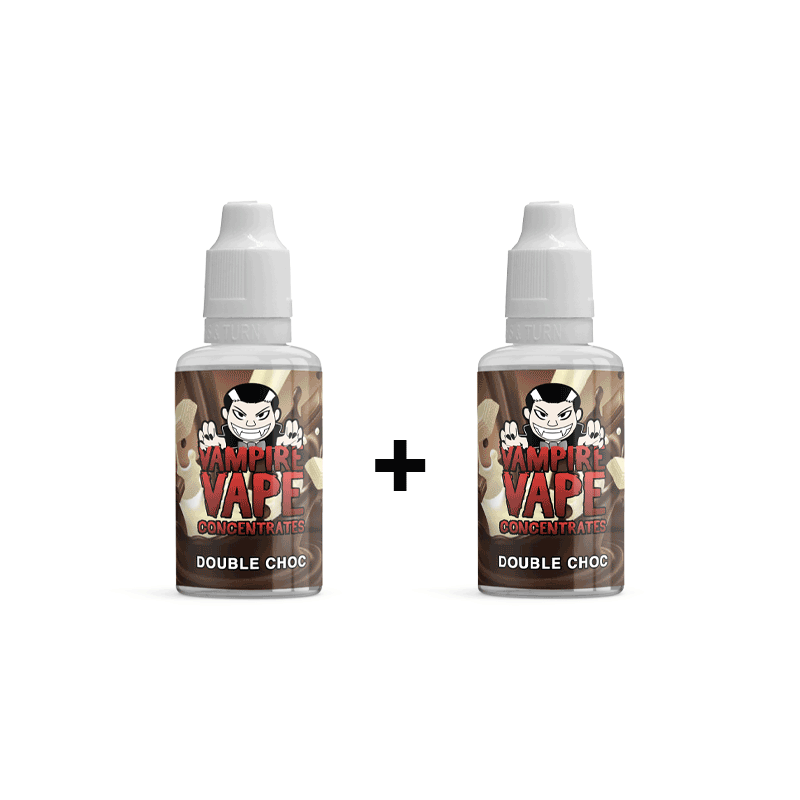 DOUBLE CHOC CONCENTRE 30ML VAMPIRE VAPE 1 acheté 1 offert--alavape.com