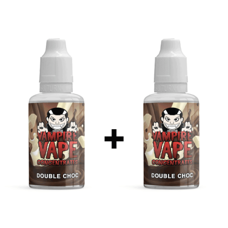 DOUBLE CHOC CONCENTRE 30ML VAMPIRE VAPE 1 acheté 1 offert--alavape.com