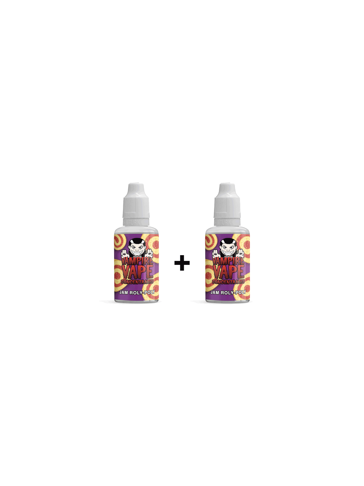 JAM ROLY POLY CONCENTRE 30ML VAMPIRE VAPE 1 acheté 1 offert--alavape.com
