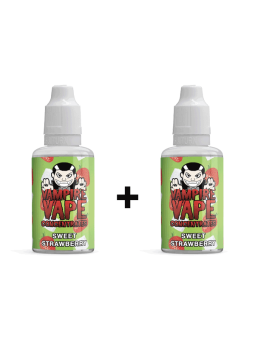 SWEET STRAWBERRY CONCENTRE 30ML VAMPIRE VAPE 1 acheté 1 offert--alavape.com