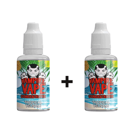 TROPICAL TSUNAMI CONCENTRE 30ML VAMPIRE VAPE 1 acheté 1 offert--alavape.com