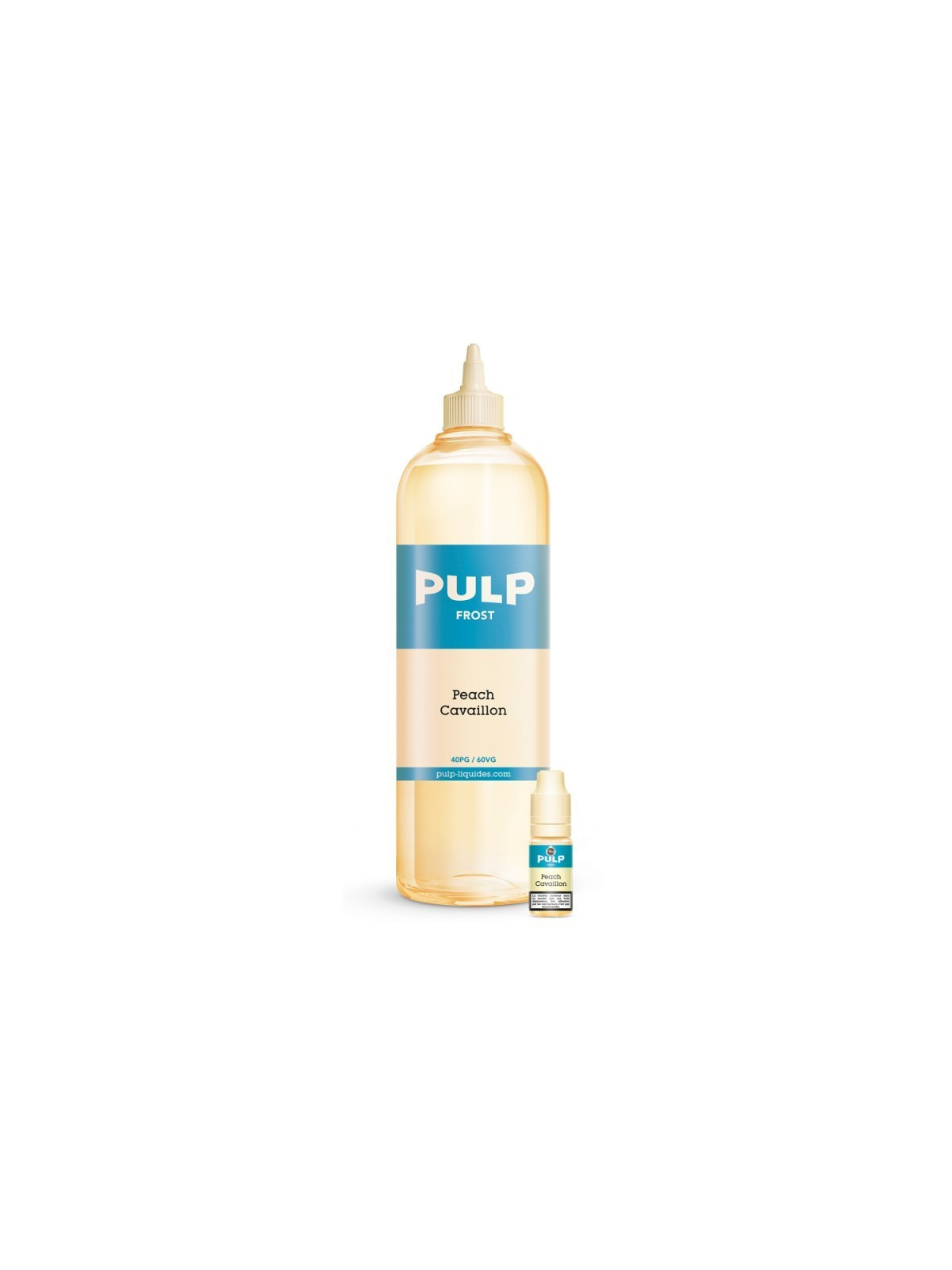E LIQUIDE PEACH CAVAILLON 1L - PULP--alavape.com