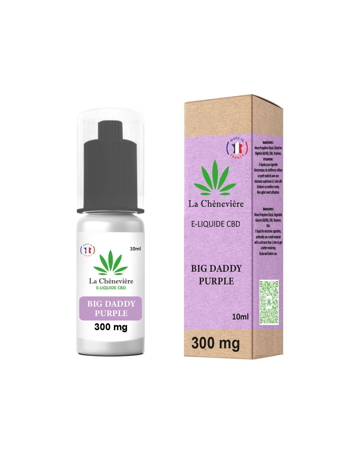BIG DADDY PURPLE - LA CHÈNEVIÈRE CBD-CBD-alavape.com