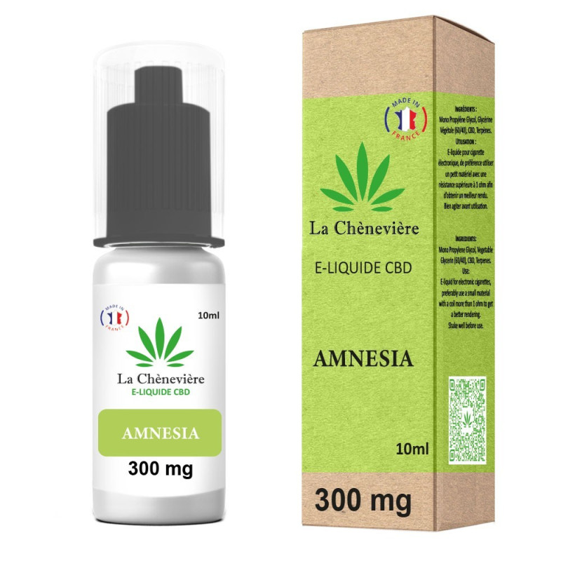 E LIQUIDE CBD AMNESIA - LA CHÈNEVIÈRE CBD-CBD-alavape.com