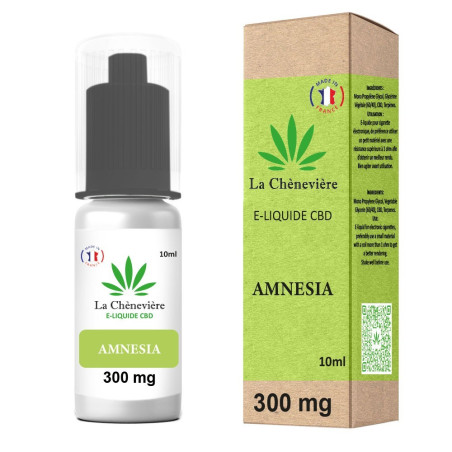 E LIQUIDE CBD AMNESIA - LA CHÈNEVIÈRE CBD-CBD-alavape.com