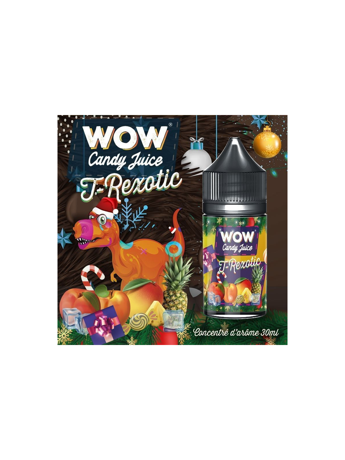 CONCENTRÉ T-REXOTIC 30ML - WOW CANDY JUICE-DIY - Do It Yourself-alavape.com