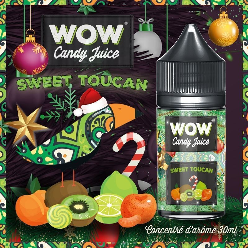 CONCENTRÉ SWEET TOUCAN 30ML - WOW CANDY JUICE-DIY - Do It Yourself-alavape.com