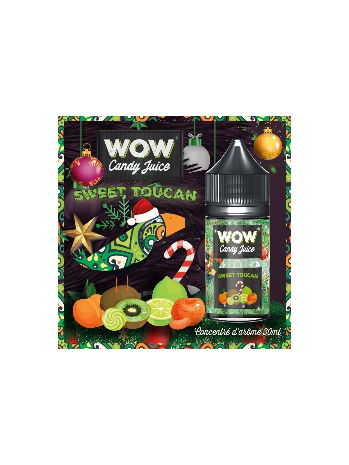 CONCENTRÉ SWEET TOUCAN 30ML - WOW CANDY JUICE-DIY - Do It Yourself-alavape.com
