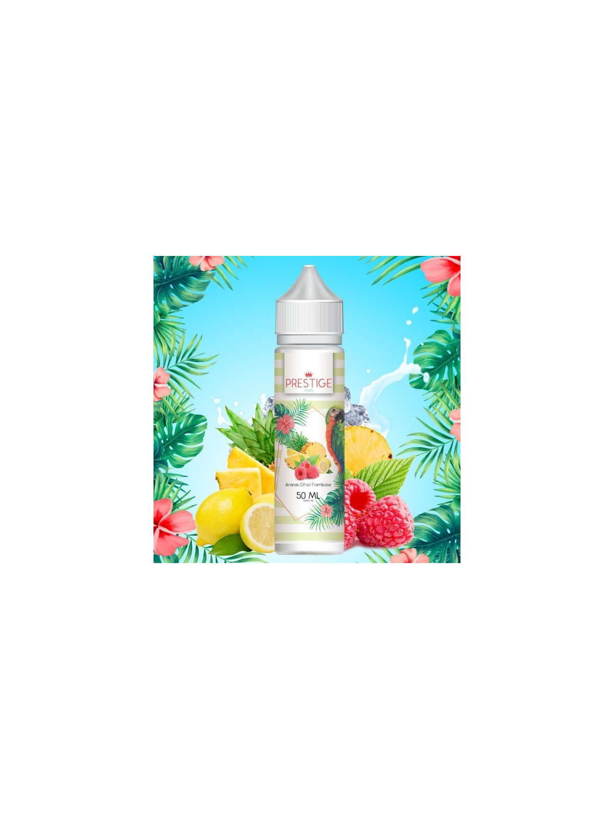 E LIQUIDE ANANAS CITRON FRAMBOISE 50ML - PRESTIGE FRUITS--alavape.com