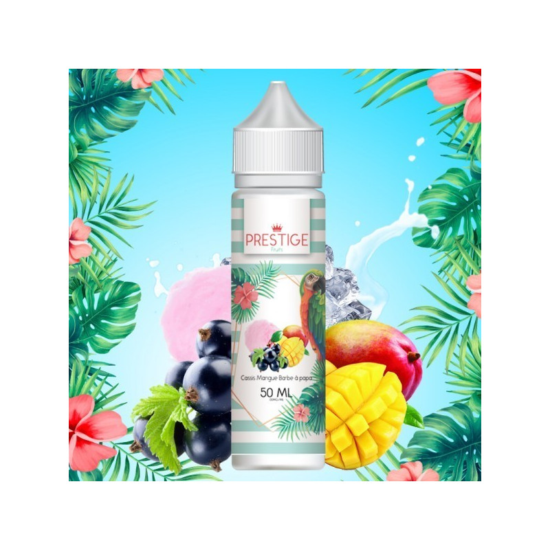 E LIQUIDE CASSIS MANGUE BARBE À PAPA 50ML - PRESTIGE FRUITS--alavape.com