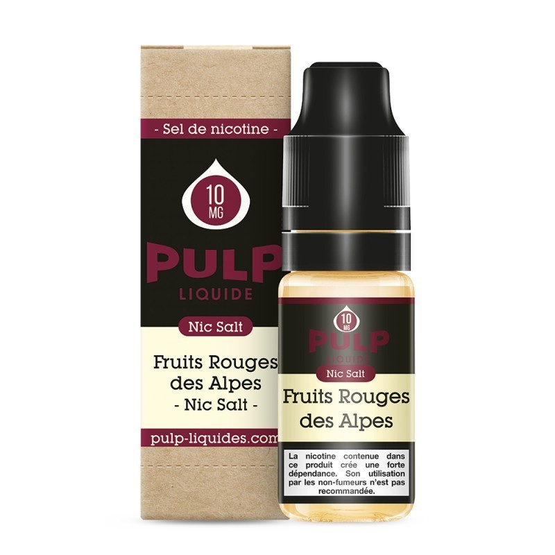 E LIQUIDE FRUITS ROUGES DES ALPES 10ML NIC SALT - PULP--alavape.com