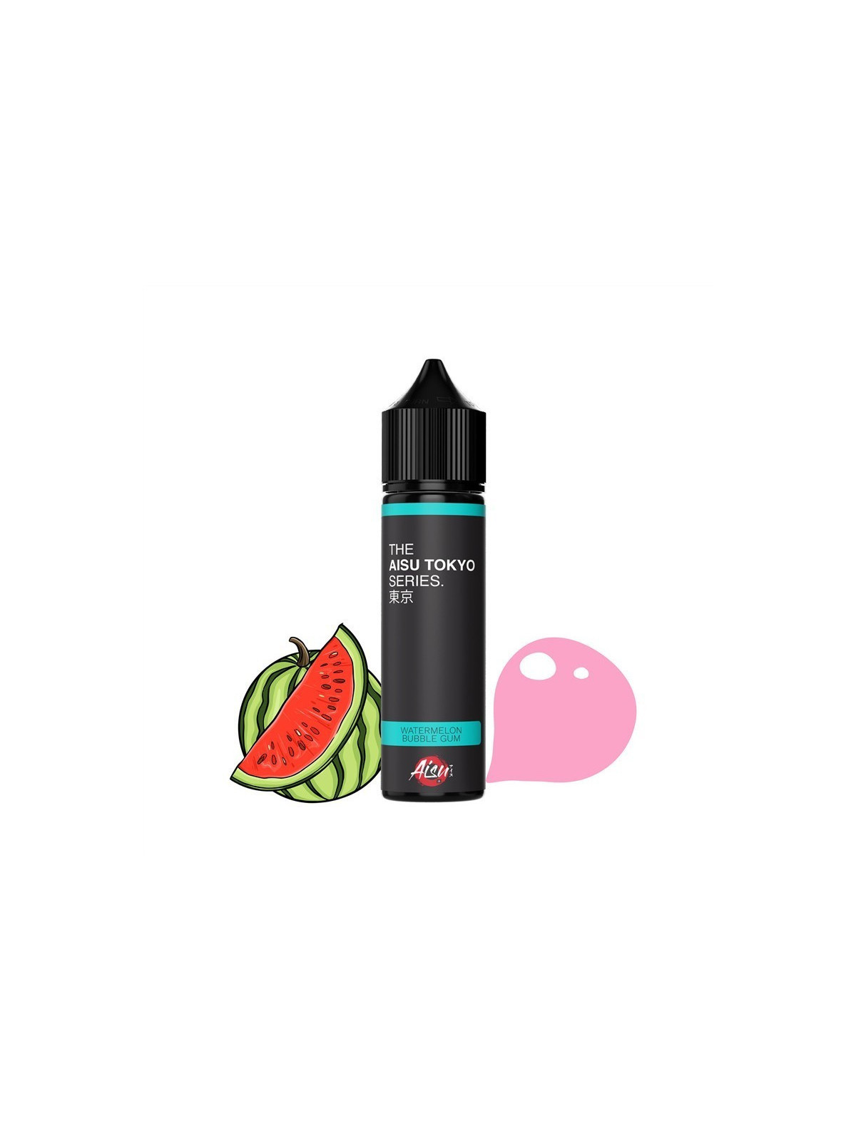 E LIQUIDE WATERMELON BUBBLE GUM 50ML - TOKYO AISU--alavape.com