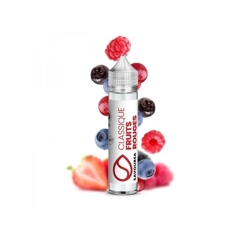 E LIQUIDE CLASSIQUE FRUITS ROUGES 50ML - SAVOUREA--alavape.com