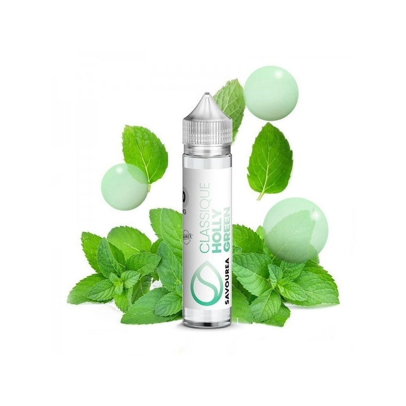 E LIQUIDE CLASSIQUE HOLLY GREEN 50ML - SAVOUREA--alavape.com