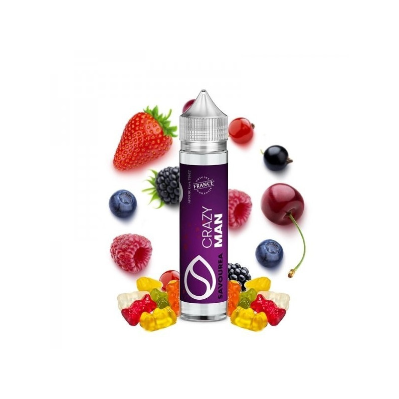 E LIQUIDE CRAZY MAN 50ML - SAVOUREA--alavape.com