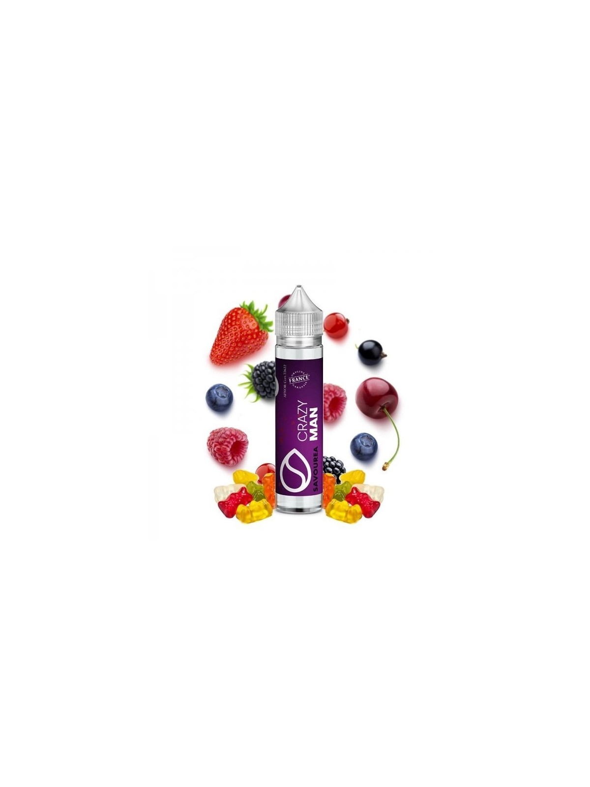 E LIQUIDE CRAZY MAN 50ML - SAVOUREA--alavape.com