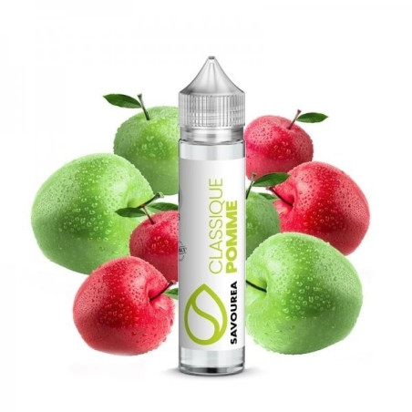E LIQUIDE CLASSIQUE POMME 50ML - SAVOUREA--alavape.com