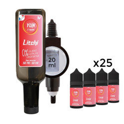 E LIQUIDE LITCHI 500ML - JUICE BAR YUN--alavape.com