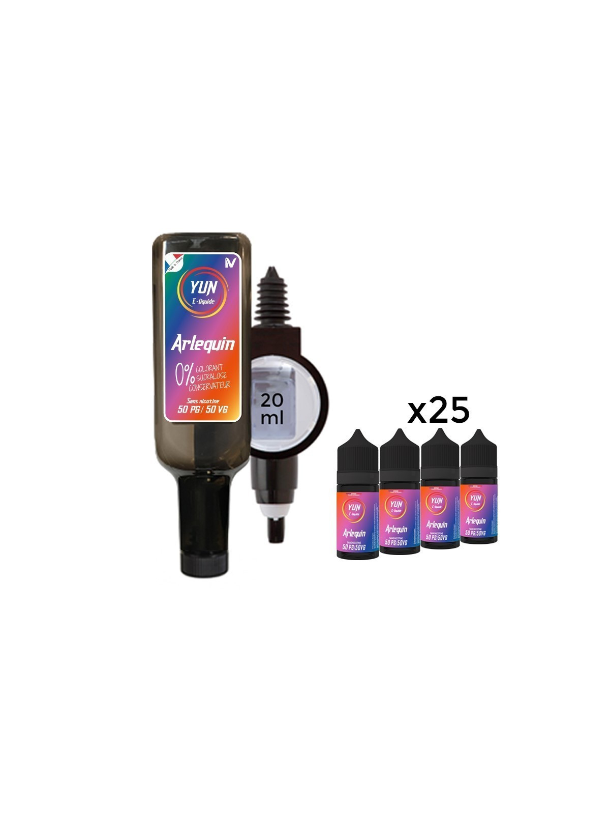 E LIQUIDE ARLEQUIN 500ML - JUICE BAR YUN--alavape.com