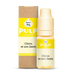 E LIQUIDE CITRON ET SON ZESTE 10ML - PULP--alavape.com