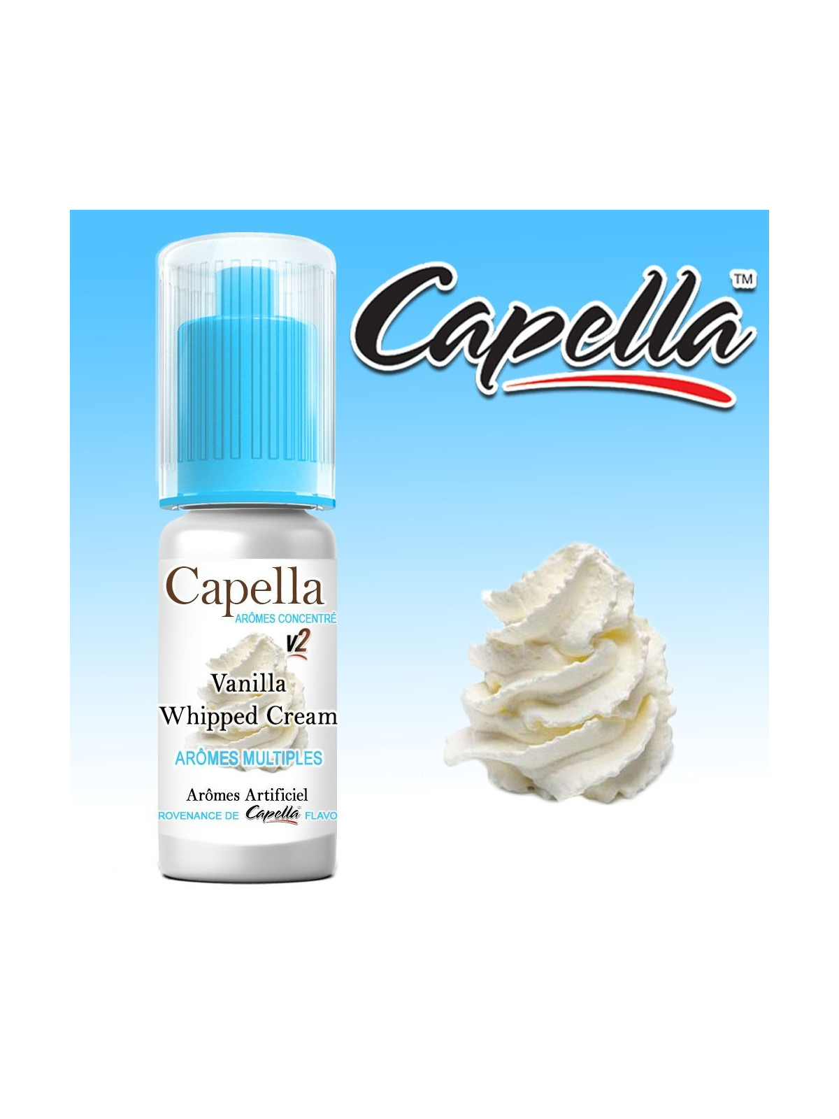 CONCENTRÉ VANILLA WHIPPED CREAM - CAPELLA-DIY - Do It Yourself-alavape.com
