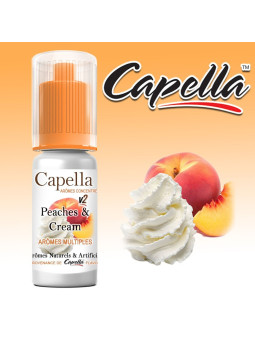 CONCENTRÉ PEACHES AND CREAM V2 - CAPELLA-DIY - Do It Yourself-alavape.com