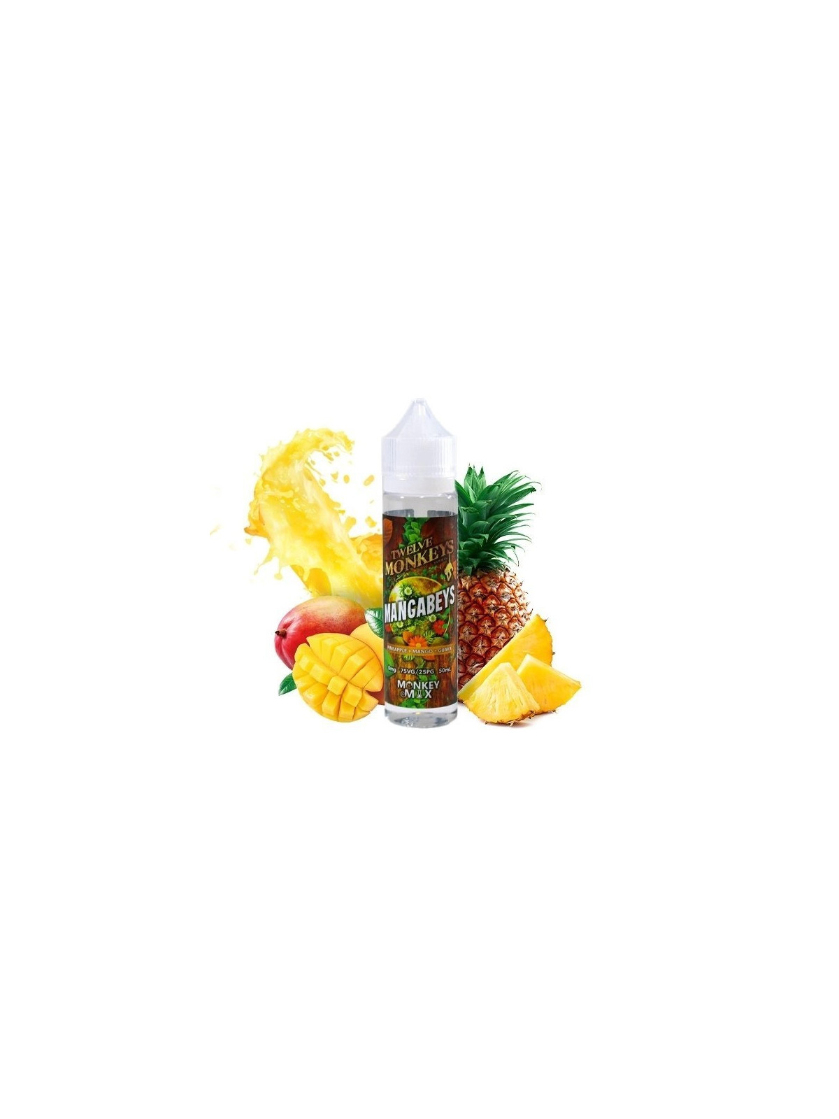 E LIQUIDE MANGABEYS 50ML - TWELVE MONKEYS-Eliquides-alavape.com