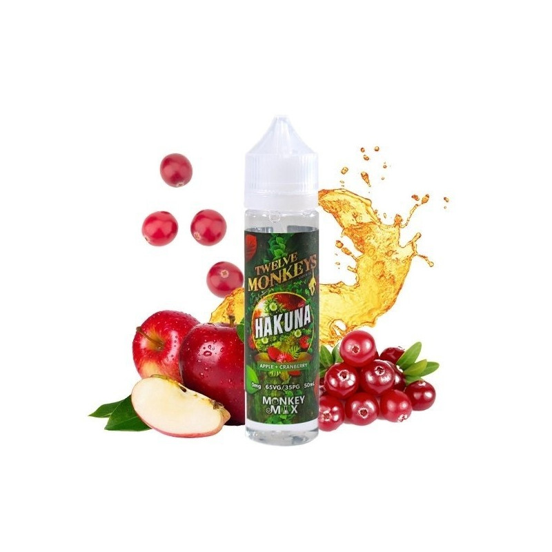 E LIQUIDE HAKUNA 50ML - TWELVE MONKEYS-Eliquides-alavape.com