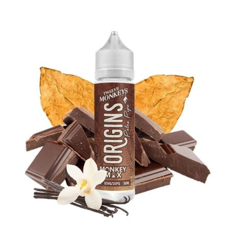 E LIQUIDE PATAS PIPE 50ML - ORIGINS TWELVE MONKEYS-Eliquides-alavape.com