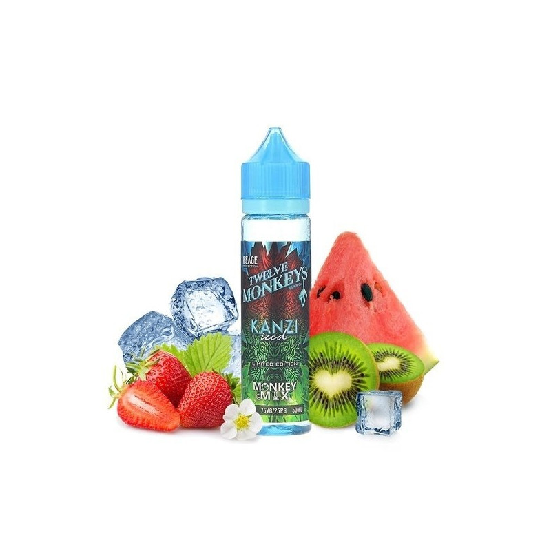 E LIQUIDE KANZI ICED 50ML - ICE AGE TWELVE MONKEYS-Eliquides-alavape.com
