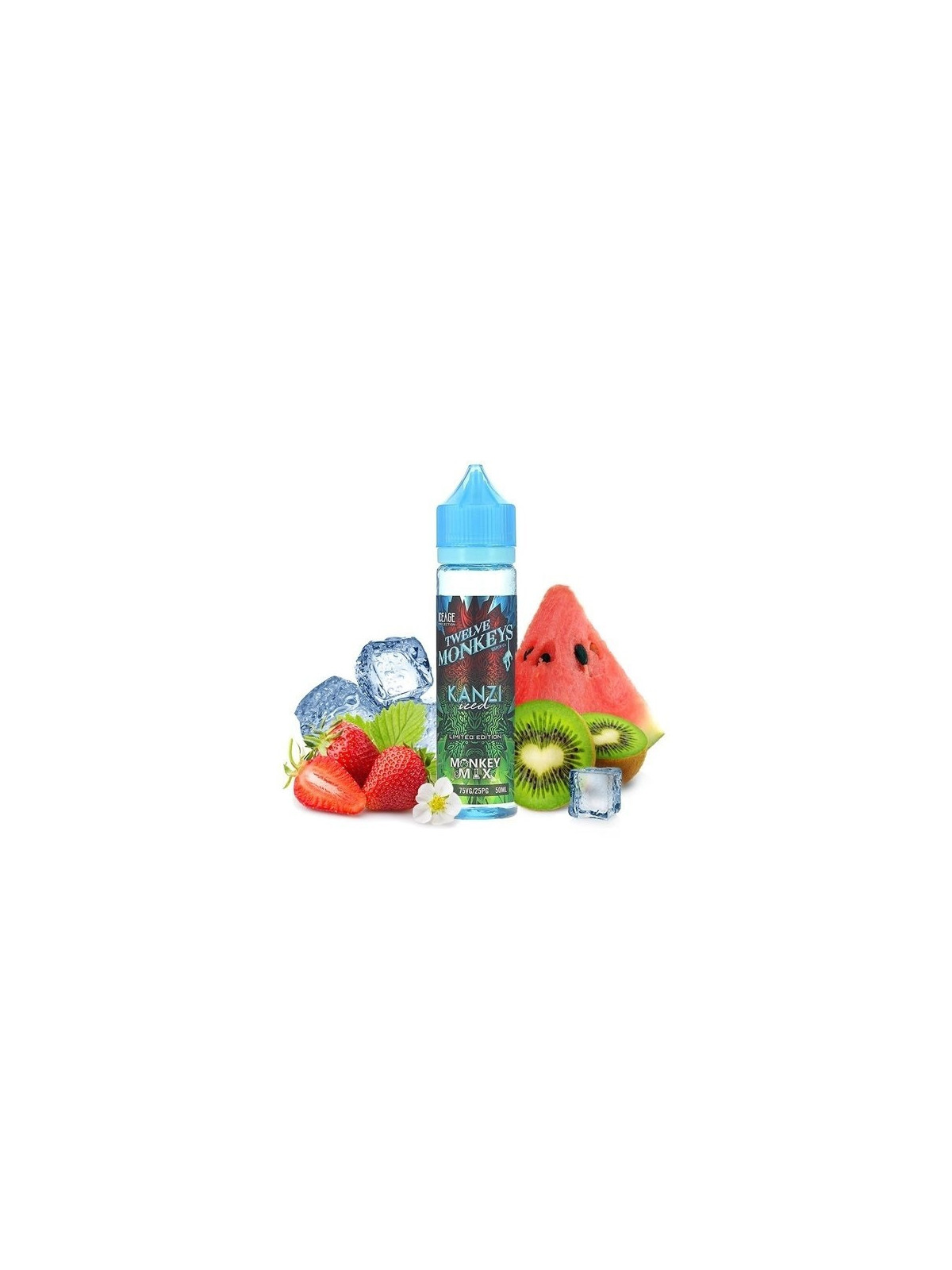 E LIQUIDE KANZI ICED 50ML - ICE AGE TWELVE MONKEYS-Eliquides-alavape.com