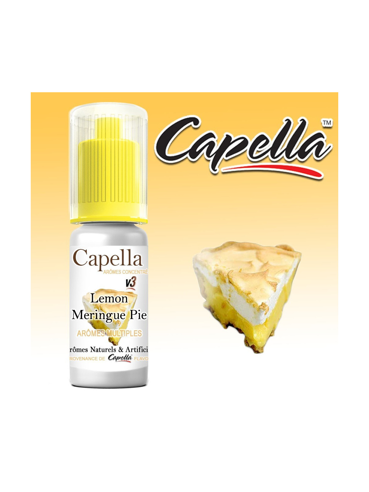 CONCENTRÉ LEMON MERINGUE PIE V3 - CAPELLA-DIY - Do It Yourself-alavape.com