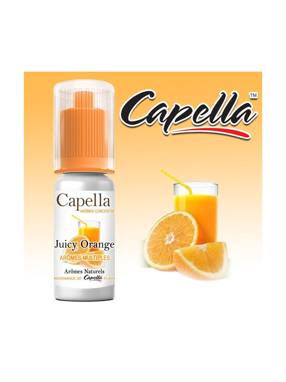 CONCENTRÉ JUICY ORANGE - CAPELLA-DIY - Do It Yourself-alavape.com