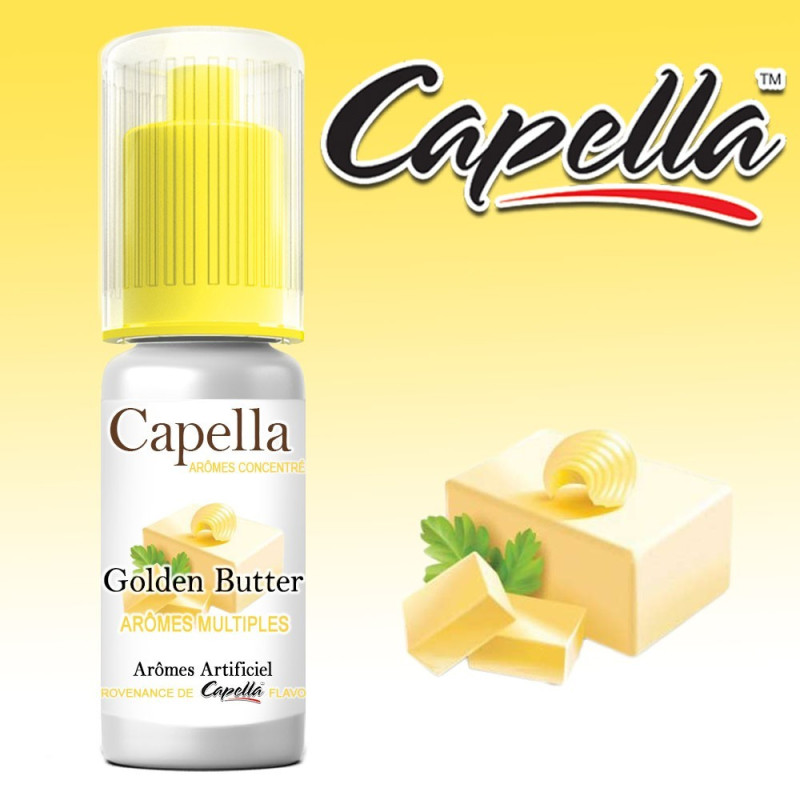 CONCENTRÉ GOLDEN BUTTER - CAPELLA-DIY - Do It Yourself-alavape.com