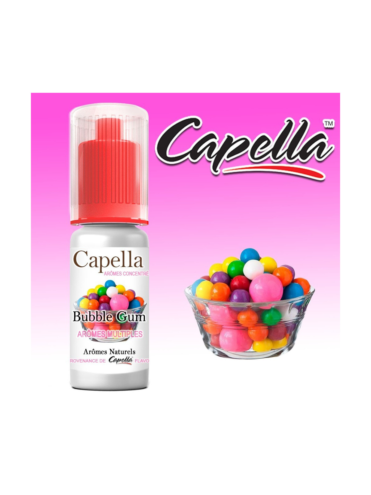CONCENTRÉ BUBBLE GUM - CAPELLA-DIY - Do It Yourself-alavape.com