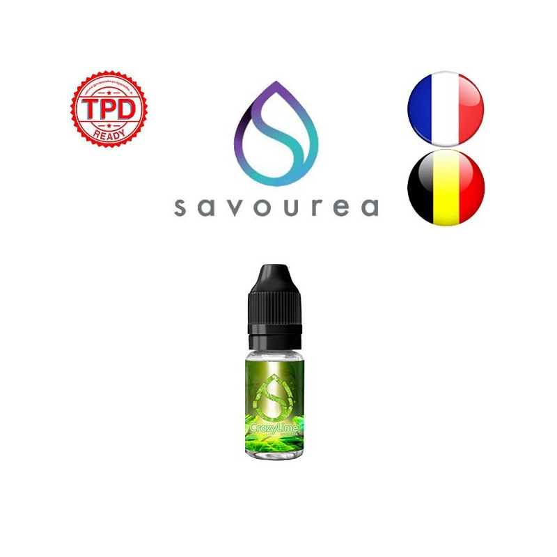 E LIQUIDE CRAZY LIME 10ML - SAVOUREA--alavape.com