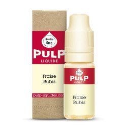 E LIQUIDE FRAISE RUBIS 10ML - PULP-Eliquides-alavape.com