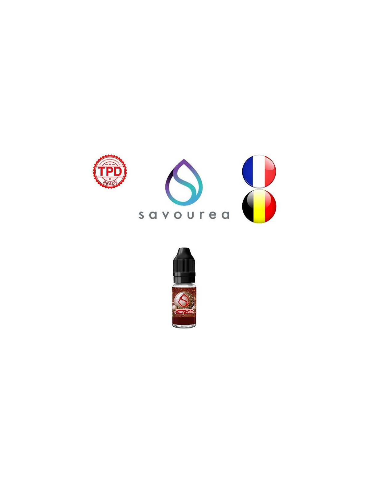 E LIQUIDE CRAZY COLA 10ML - SAVOUREA--alavape.com