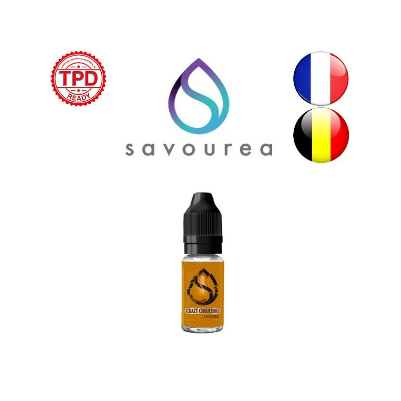E LIQUIDE CRAZY CHOUCHOU 10ML - SAVOUREA--alavape.com