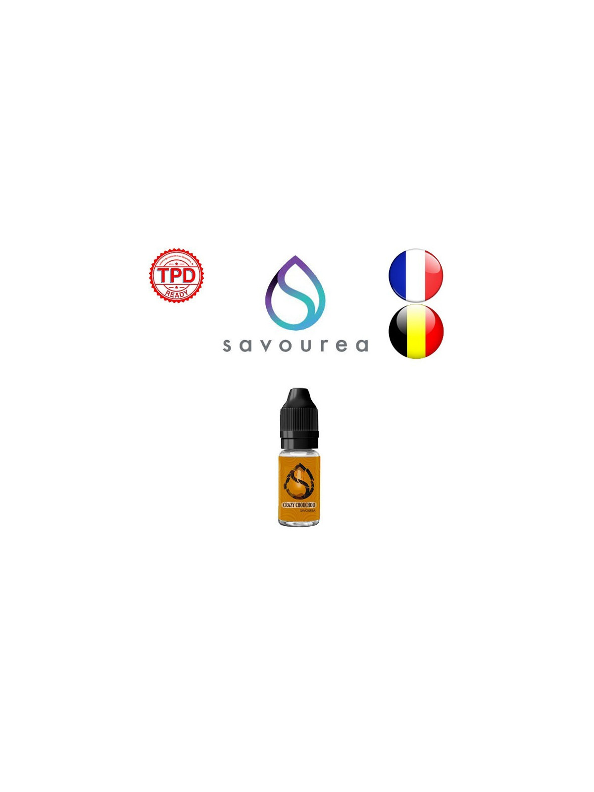 E LIQUIDE CRAZY CHOUCHOU 10ML - SAVOUREA--alavape.com