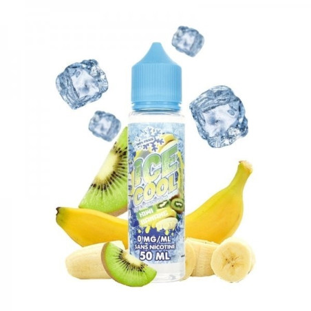 E LIQUIDE KIWI BANANE 50ML - ICE COOL-Eliquides-alavape.com
