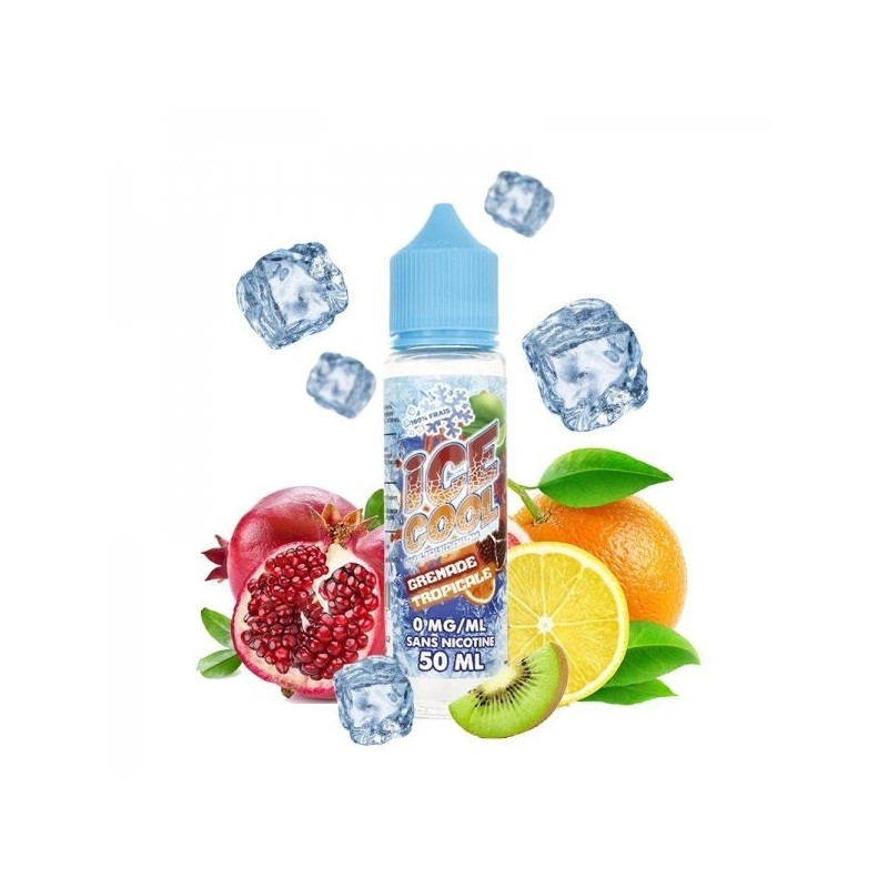 E LIQUIDE GRANADE TROPICALE 50ML - ICE COOL-Eliquides-alavape.com