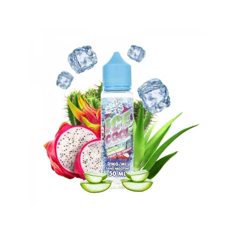 E LIQUIDE CACTUS ALOE VERA FRUIT DU DRAGON 50ML - ICE COOL-Eliquides-alavape.com
