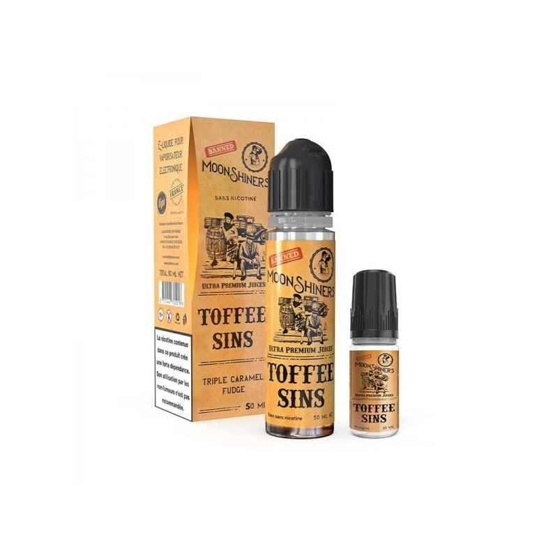 E LIQUIDE TOFFEE SINS 60ML MOONSHINERS - LE FRENCH LIQUIDE-Eliquides-alavape.com