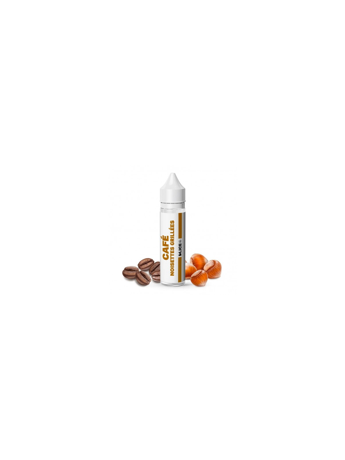 E LIQUIDE CAFÉ NOISETTES GRILLÉES 50ML - D'LICE XL-Eliquides-alavape.com