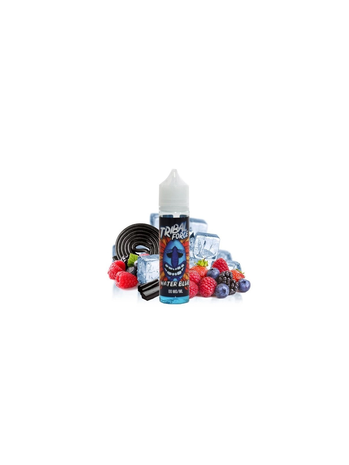 E LIQUIDE WATER BLUE 50ML - TRIBAL FORCE-Eliquides-alavape.com